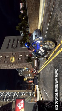 摩托車街頭競(jìng)速游戲截圖1