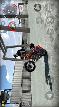 城市暴走摩托車游戲截圖1