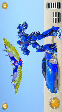 獵鷹變形機(jī)器人游戲截圖1