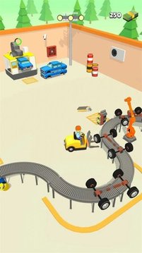 堆疊汽車廠游戲截圖1
