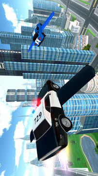 飛行警車模擬游戲截圖2