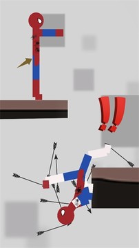 飛行英雄火柴人游戲截圖3
