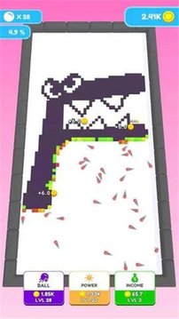 閑置磚塊粉碎者游戲截圖1