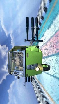 超級(jí)英雄人力車特技游戲截圖2
