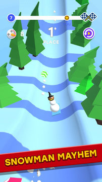 雪人競賽3D游戲截圖3