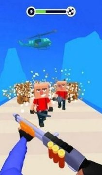 方塊工藝射擊3D游戲截圖1