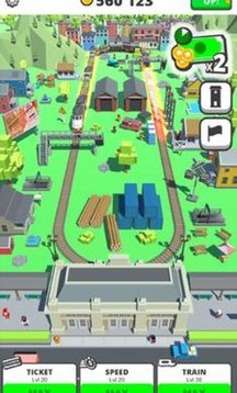 放置小火車(chē)游戲截圖3