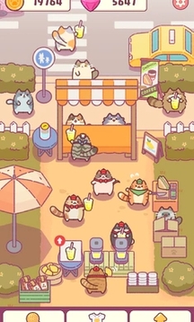 貓咪小吃店游戲截圖2