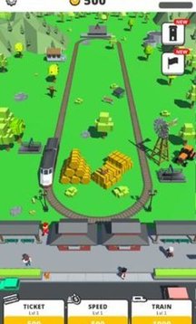放置小火車(chē)游戲截圖1