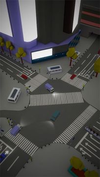 十字路口撞車游戲截圖3