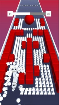 滑行彩色蛇游戲截圖2