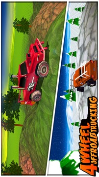 4 Wheel OffRoad Monster Truck游戲截圖2