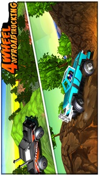 4 Wheel OffRoad Monster Truck游戲截圖4