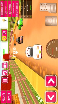 Kids Rally Cars 3D游戲截圖1