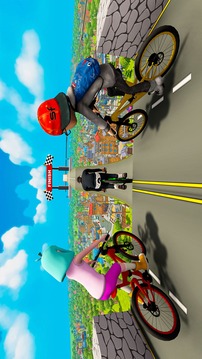 無(wú)畏的BMX特技賽車(chē)3D游戲截圖3