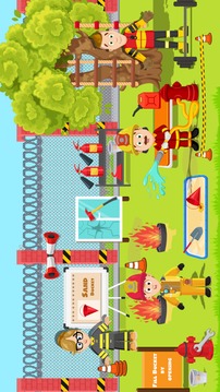Town Firefighter Life游戲截圖3