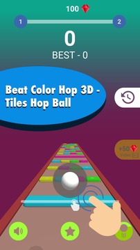 Beat Color Hop 3D游戲截圖3