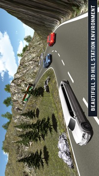 Up Hill Limo Off Road Car Rush游戲截圖3