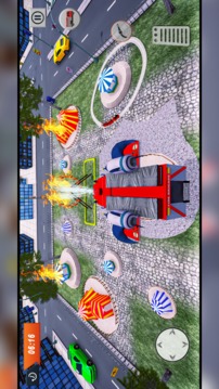 Emergency Flying Firetruck 911游戲截圖2