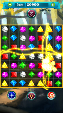 Jewel Star Match 3 Classic游戲截圖1