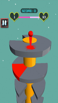 VT Tower Ball FallDown游戲截圖2