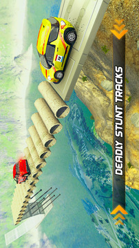 Impossible Ramp Driving Stunts游戏截图5