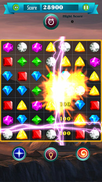 Jewel Star Match 3 Classic游戲截圖2
