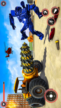 Dolphin Robot Transform War 3D游戲截圖3