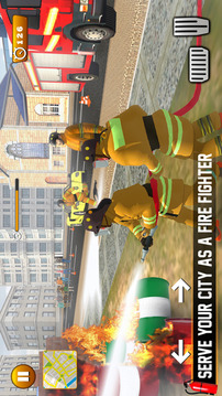 消防车救援 3D游戏截图3