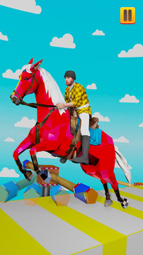 騎馬樂趣賽跑游戲截圖3