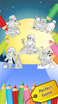ChristmastColorbook教育著色的孩子游戲截圖1