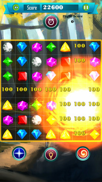 Jewel Star Match 3 Classic游戲截圖3