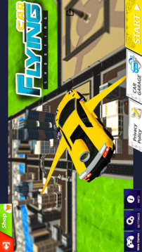 Flying Car Shooting Simulator游戲截圖3