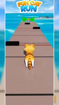 Cat Fun Race 3D Run Face Game游戲截圖3