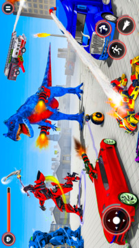 Dolphin Robot Transform War 3D游戲截圖4