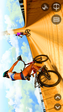 BMX自行車不可能的坡道游戲截圖2