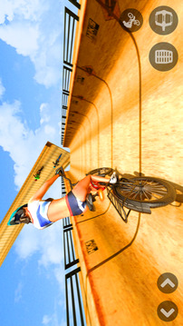 BMX自行車不可能的坡道游戲截圖4