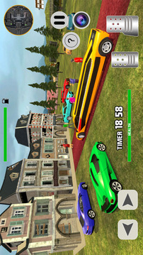 Limousine Taxi Driving 3D游戲截圖4