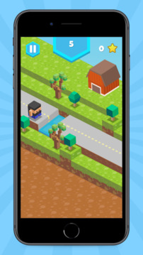 Crossy Blocky Cross The Road游戲截圖2