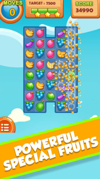 Fruita Crush Match 3 Games游戲截圖1