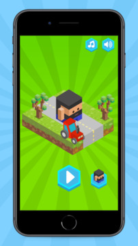 Crossy Blocky Cross The Road游戲截圖5