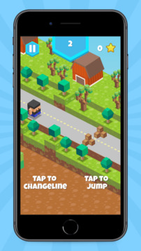 Crossy Blocky Cross The Road游戲截圖4