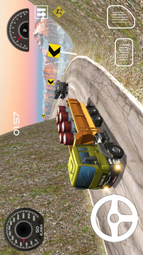 運(yùn)貨卡車爬坡模擬3D游戲截圖1