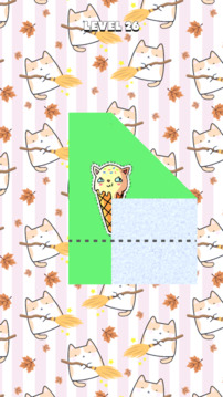Paper Fold IQ Cute Art Games游戲截圖1