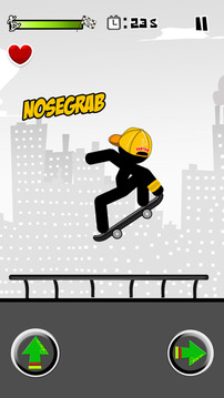 Stickman Skate 360 Epic City游戲截圖5