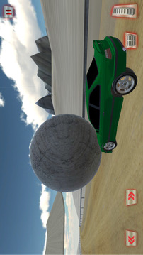 滾球汽車(chē)碰撞賽車(chē)游戲截圖2