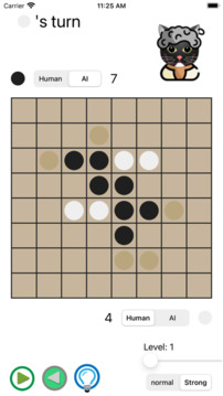 黑白棋貓Othello游戲截圖4