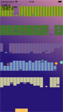 Balls and moving Bricks游戲截圖3
