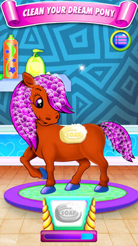 Family Pony Pet Salon Stylist游戲截圖1