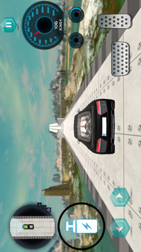 致命 坡道 汽車 特技游戲截圖2